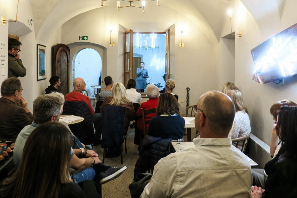 Fabian Feichter und Daniel Zardini bei der musikalischen Lesung im Lasserhaus